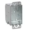 RACO 500 Gangable Switch Box, Steel, 12.5 cu-in Capacity, 1 Gangs, (1 ...