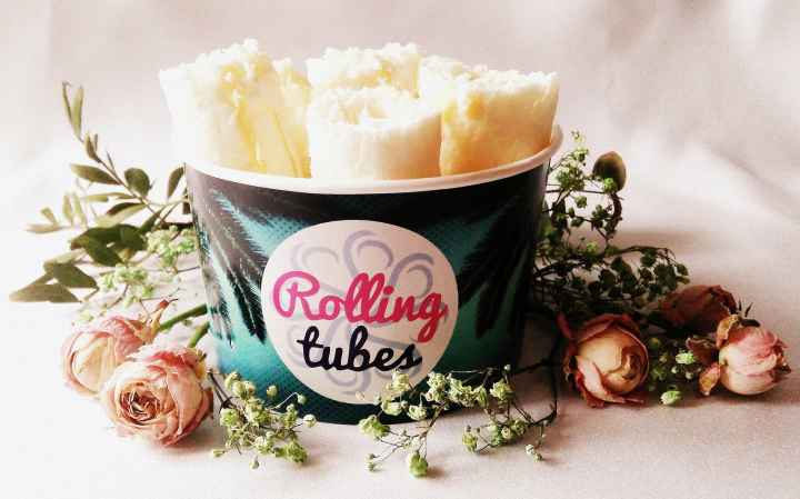 Wyjątkowe lody na weselu | naturalne lody tajskie Rolling tubes