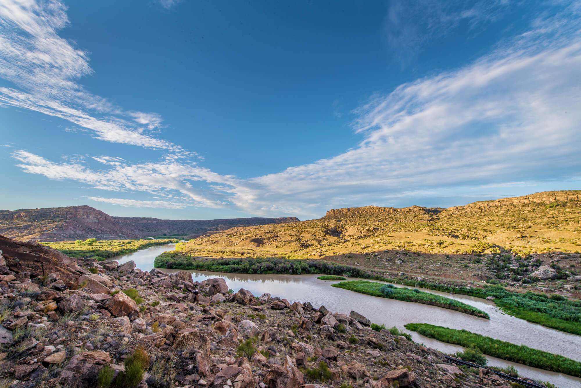 Western Rivers Conservancy's work on the Gunnison prevented a gravel mine on the banks of the river at the northern entrance to the Dominguez-Escalante National Conservation Area.