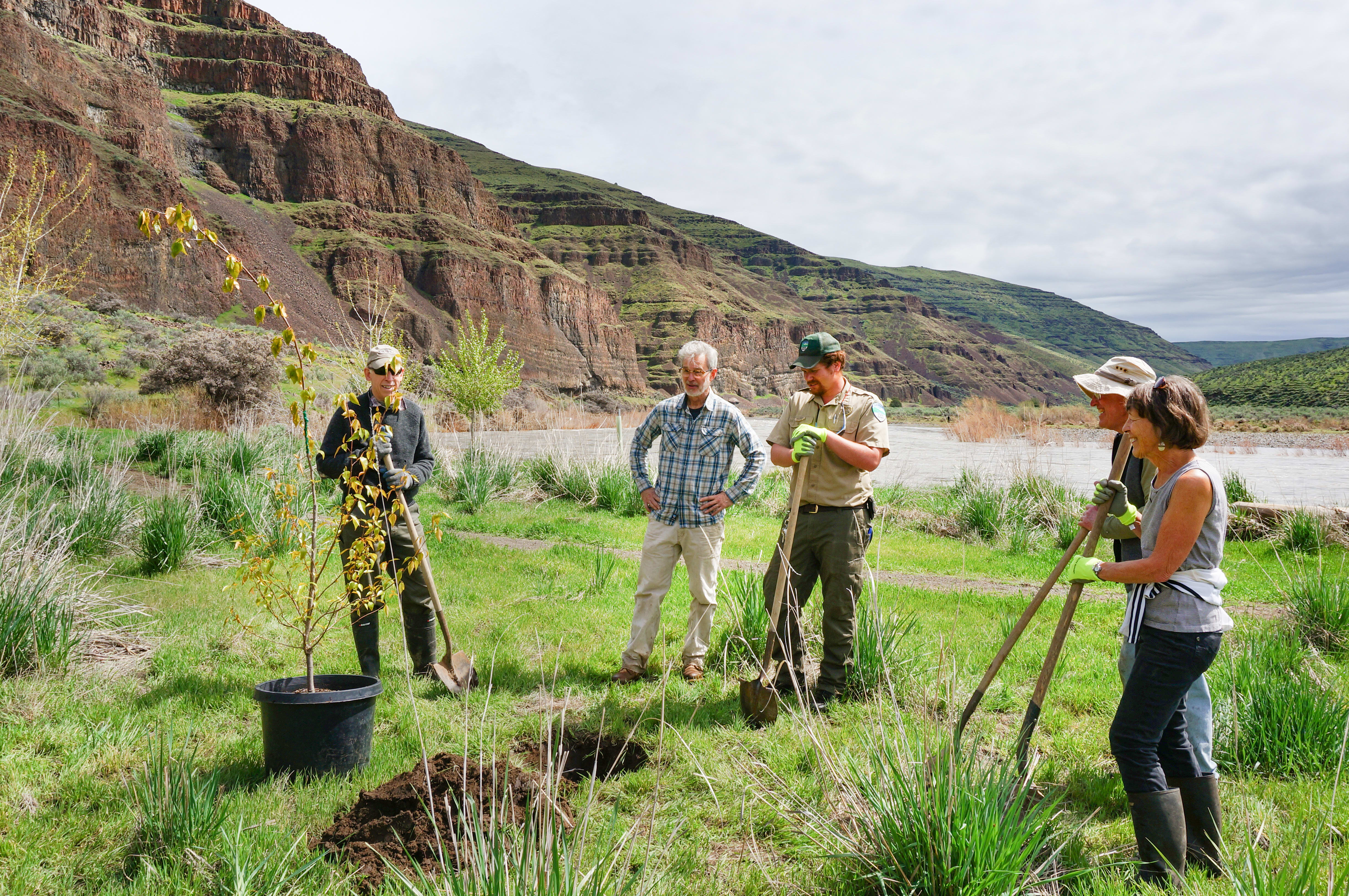 Volunteers will plant native shrubs and grasses, do light trail maintenance and help get the park ready for the summer season.