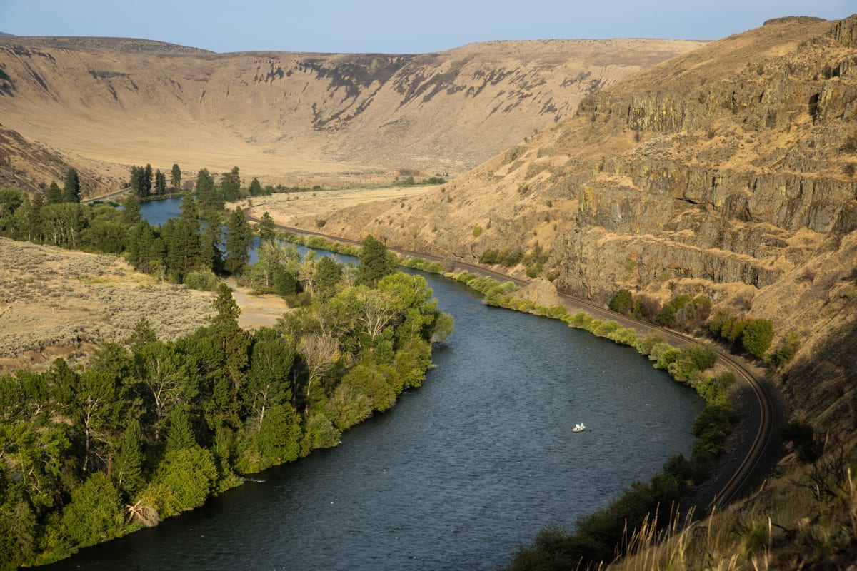 Yakima River Canyon.