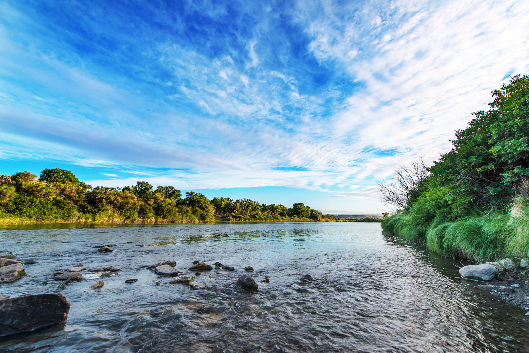 The U.S. Fish & Wildlife Service has designated this lower reach of the Gunnison as critical habitat for four species of Endangered warm-water fish.