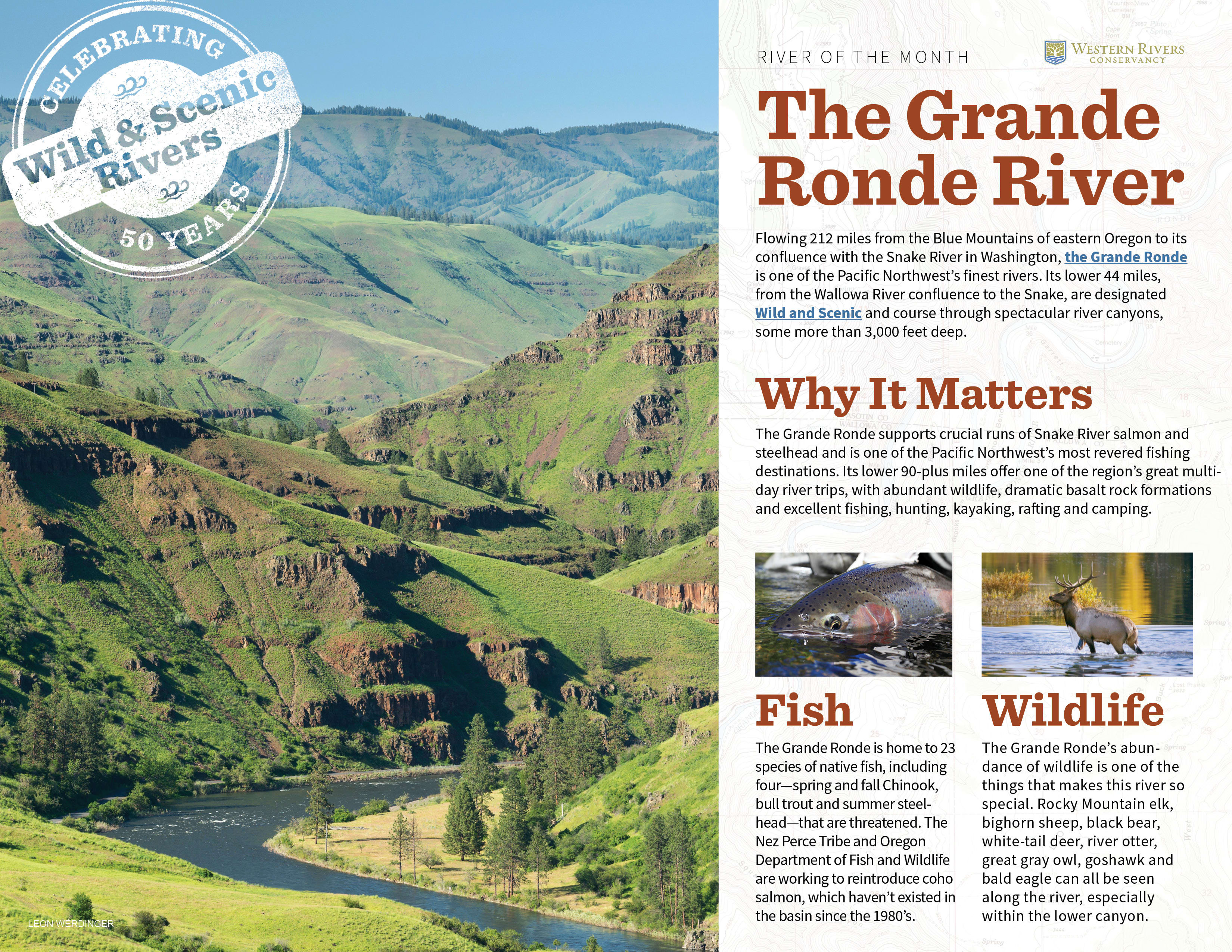 The Grande Ronde River - Western Rivers Conservancy