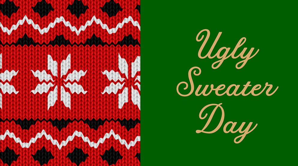 UGLY SWEATER PHOTOS WITH SANTA UGLY SWEATER PHOTOS WITH SANTA