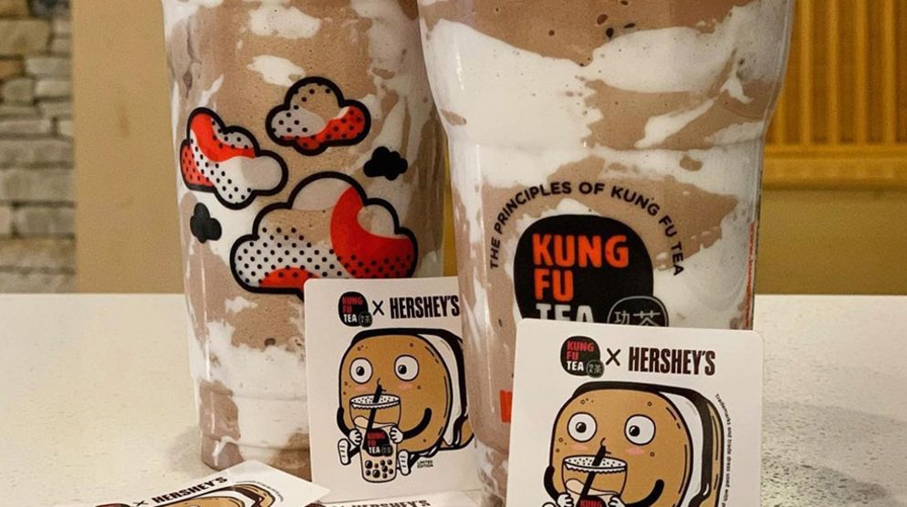 Kung Fu Tea x Hershey's Collaboration Kung Fu Tea x Hershey's Collaboration