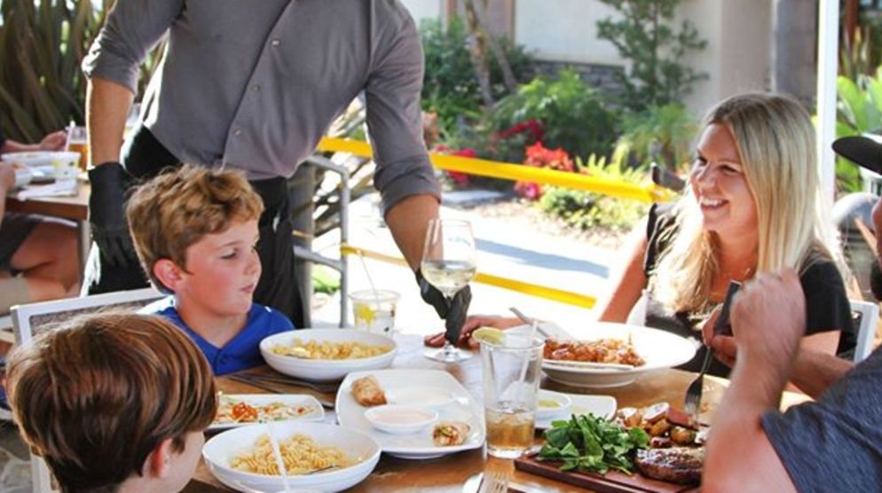 Outdoor Dining at CPK Outdoor Dining at CPK