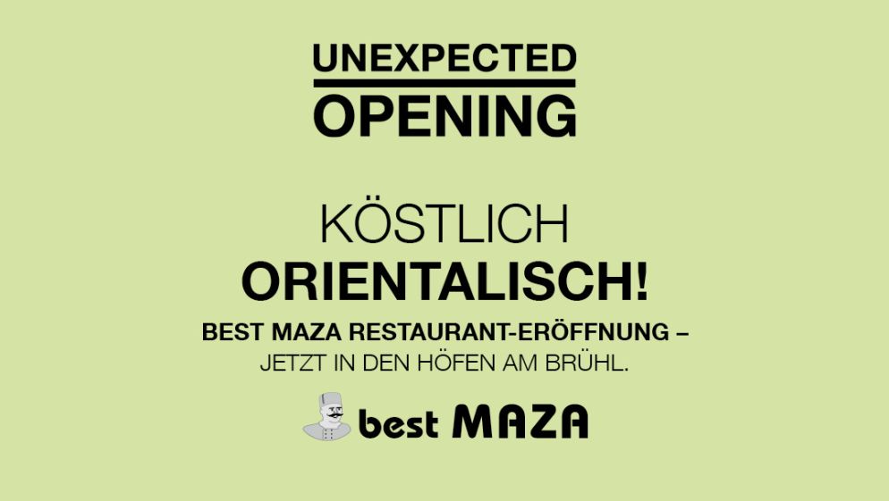 Neueröffnung: Best Maza Neueröffnung: Best Maza