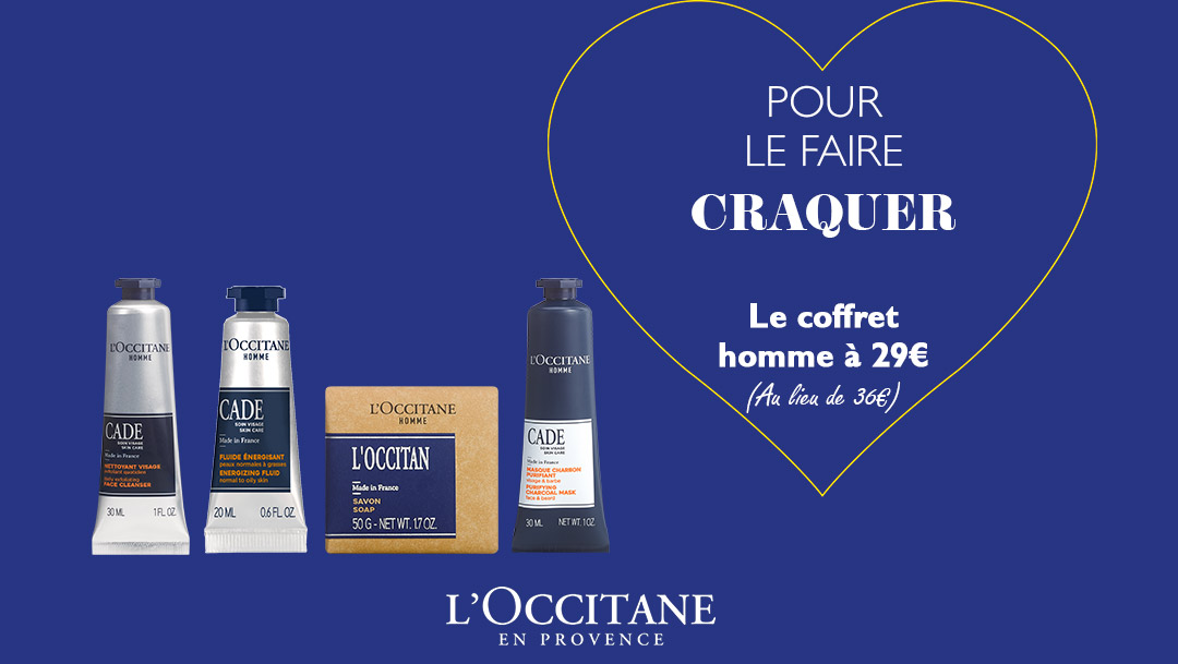 L'Occitane - Saint-Valentin pour lui L'Occitane - Saint-Valentin pour lui