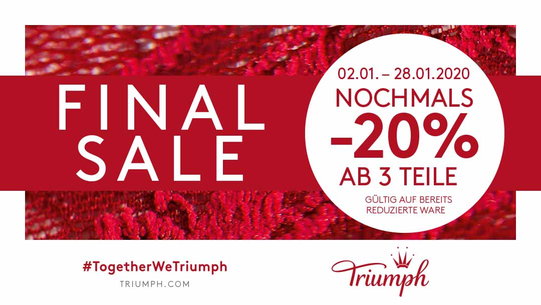 Triumph Final Sale Triumph Final Sale