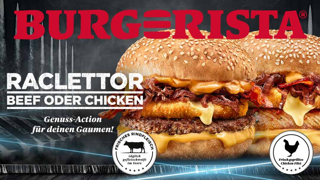 Wahre Genuss-Action für den Gaumen und neue Coupons bei BURGERISTA Wahre Genuss-Action für den Gaumen und neue Coupons bei BURGERISTA