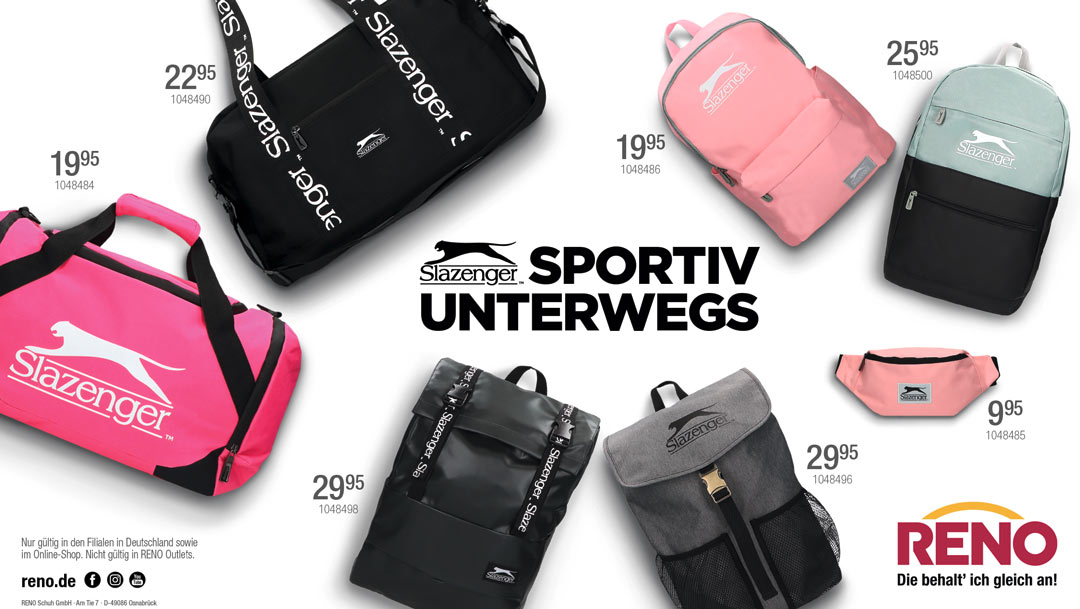 RENO: Sportlich unterwegs! RENO: Sportlich unterwegs!