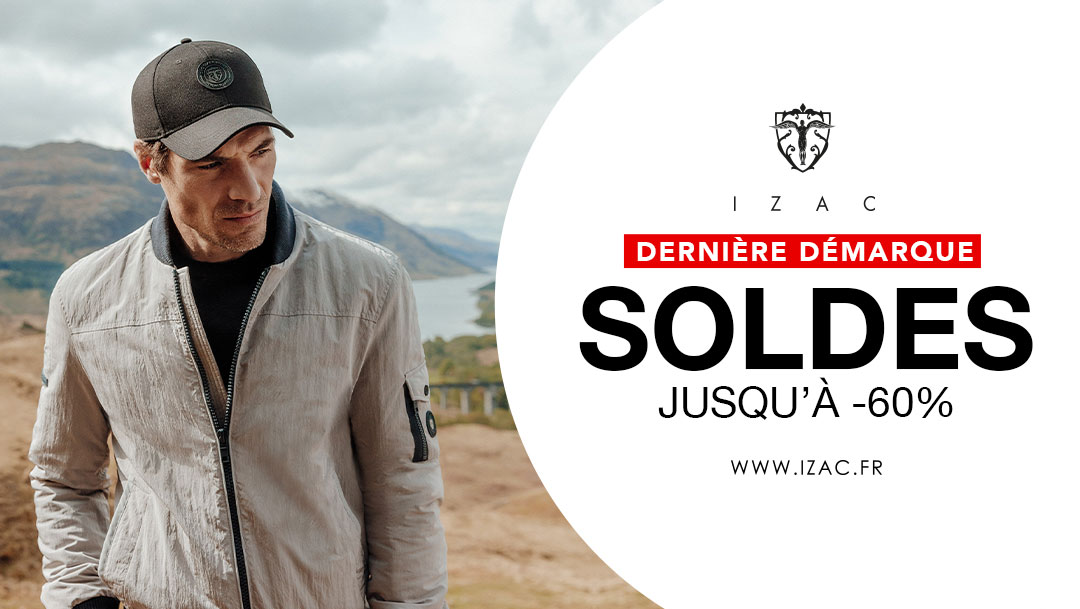 Soldes chez Izac Soldes chez Izac