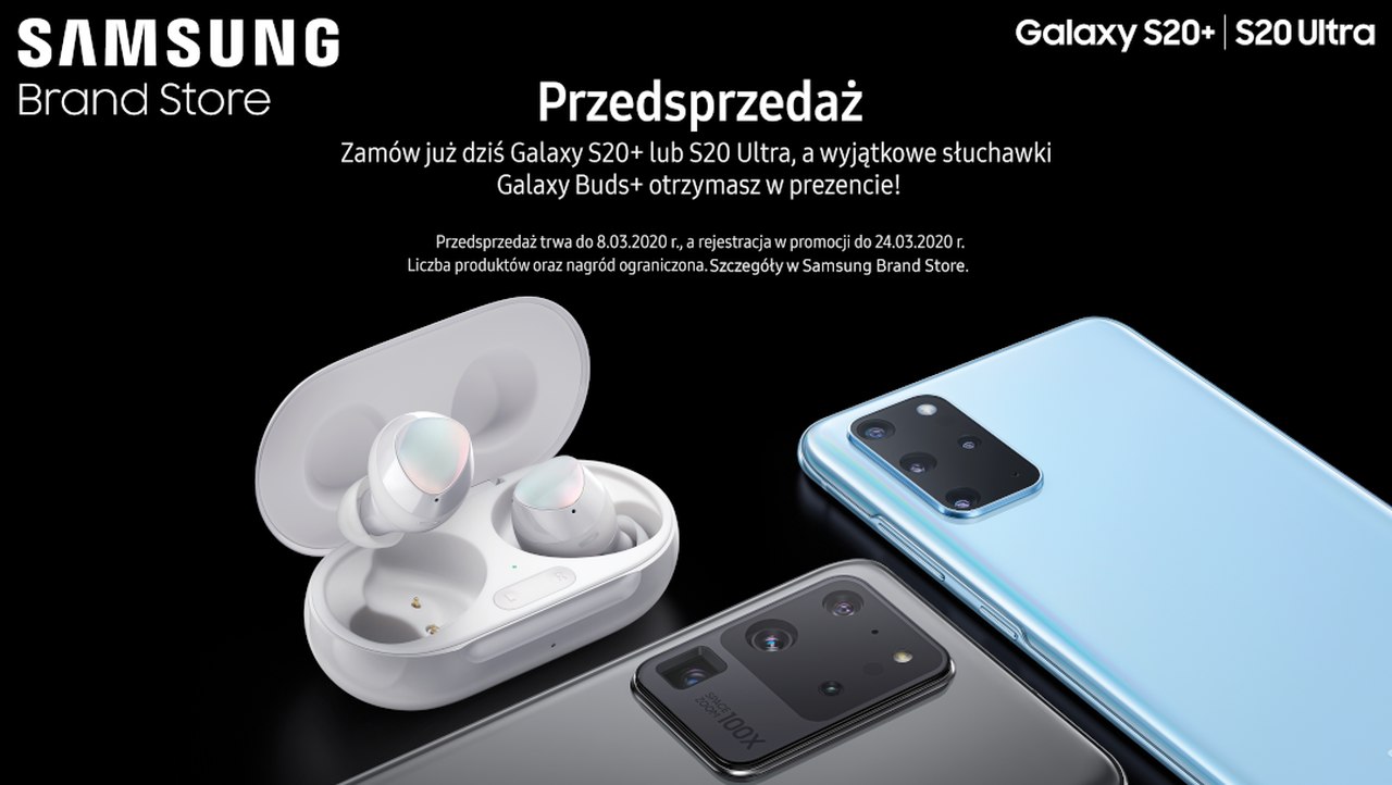 Przedsprzedaż Galaxy S20+/S20 Ultra! Przedsprzedaż Galaxy S20+/S20 Ultra!