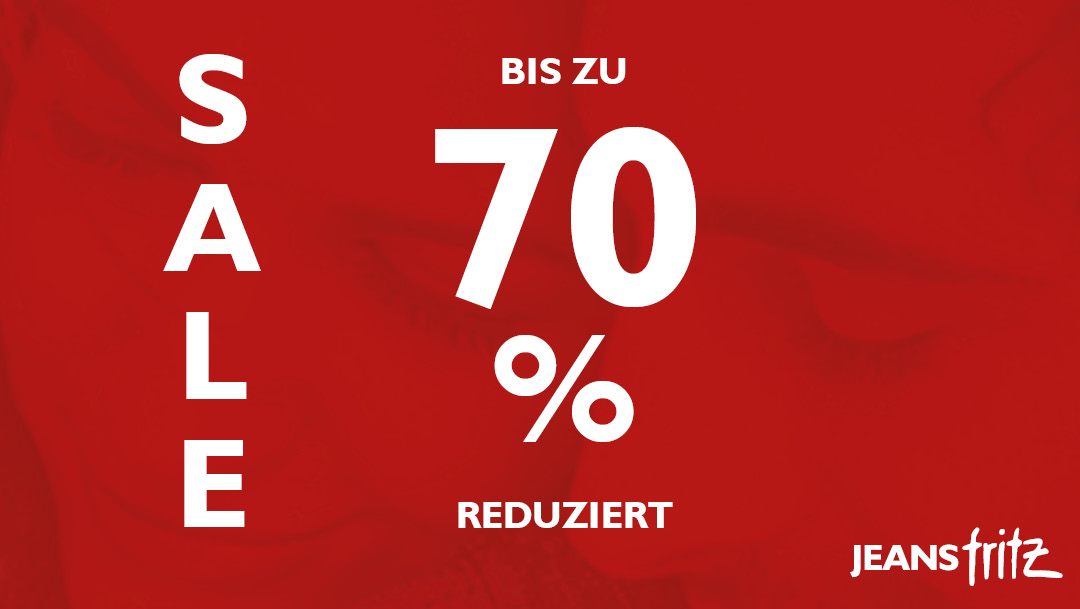 SALE bei Jeans Fritz SALE bei Jeans Fritz