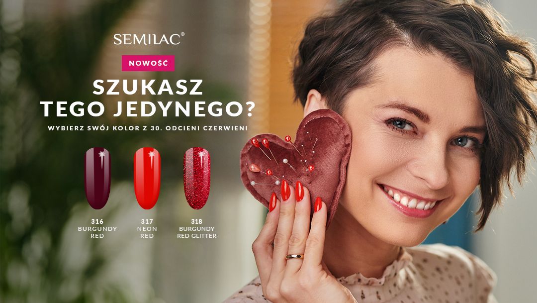 Walentynkowe nowości od Semilac Walentynkowe nowości od Semilac