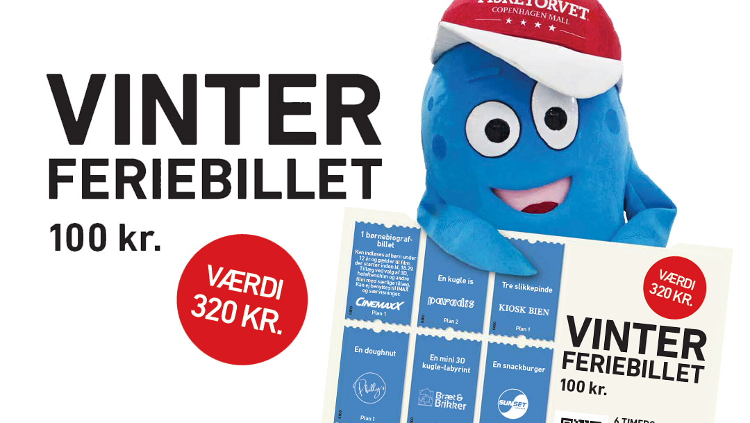 DEN ER TILBAGE. FERIEBILLET KUN 100 KR. DEN ER TILBAGE. FERIEBILLET KUN 100 KR.
