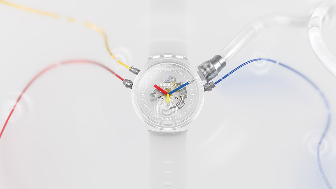 SWATCH PRZEDSTAWIA BIG BOLD JELLYFISH SWATCH PRZEDSTAWIA BIG BOLD JELLYFISH