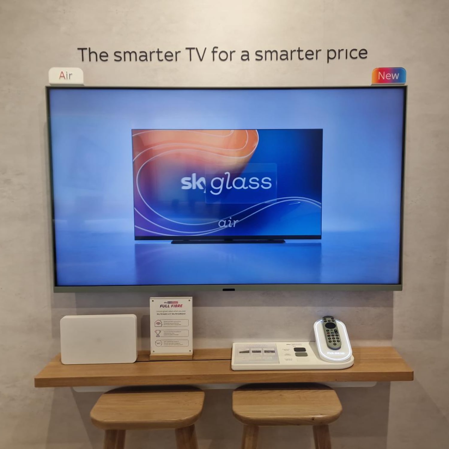 Introducing the new Sky Glass Air Tv!