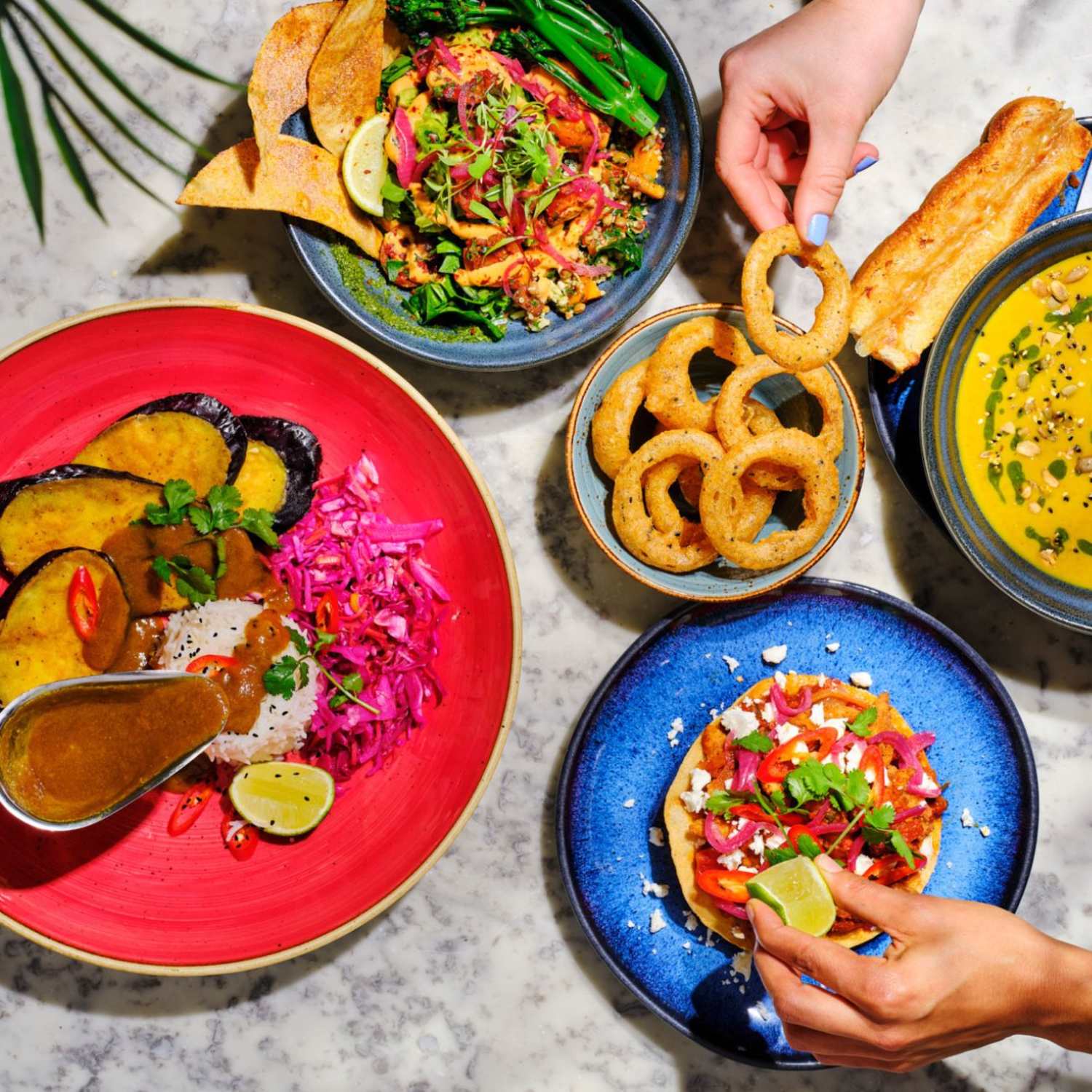 NEW Spring menu full of vibrant flavours