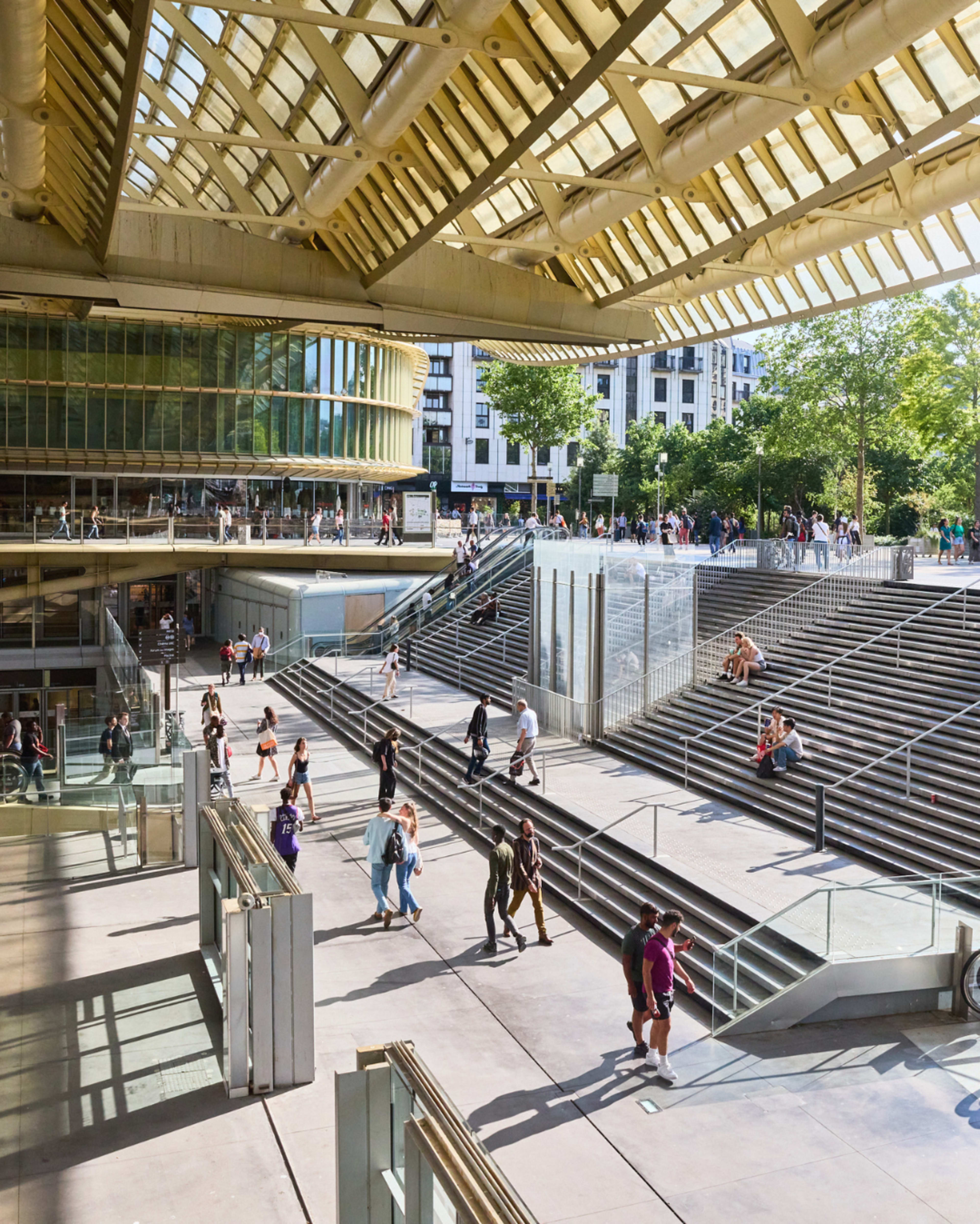 FR - Westfield Forum des Halles - Accès - image