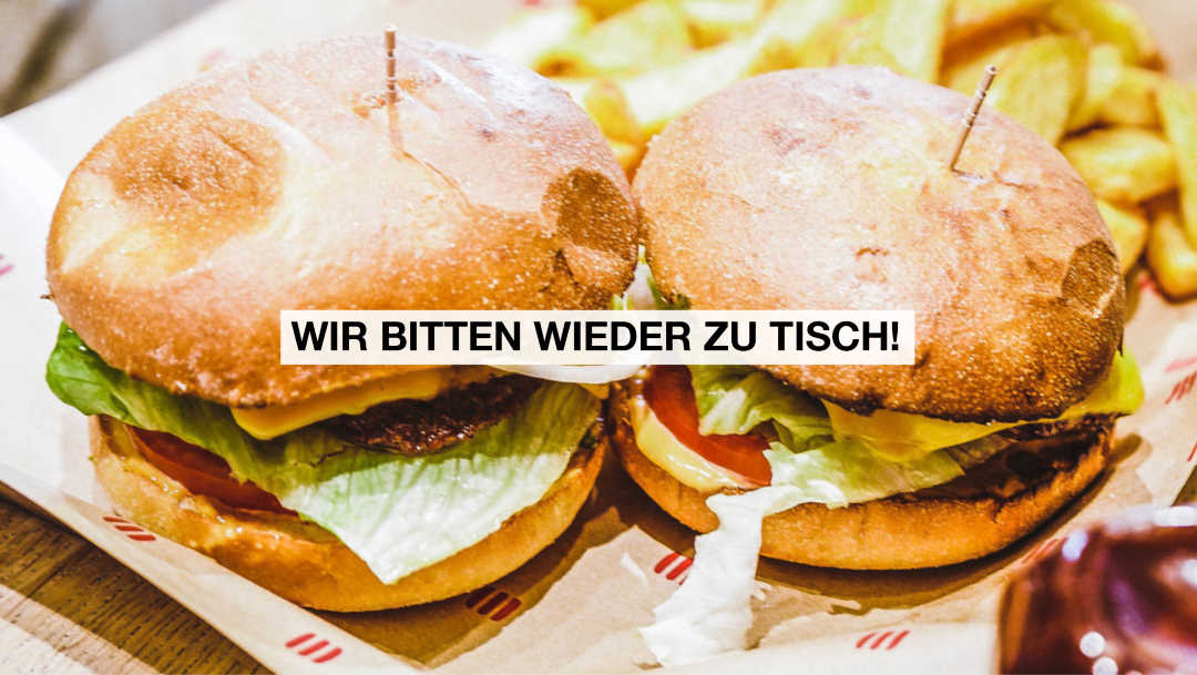 WIR BITTEN WIEDER ZU TISCH! WIR BITTEN WIEDER ZU TISCH!