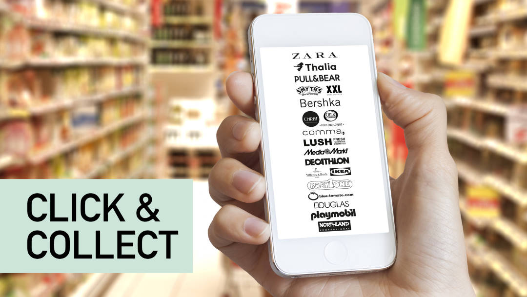 Click & Collect – Online bestellen & direkt im Center abholen Click & Collect – Online bestellen & direkt im Center abholen
