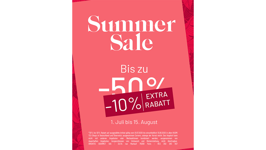 Kusmi Tea: bis zu 50% Rabatt auf ausgewählte Artikeln Kusmi Tea: bis zu 50% Rabatt auf ausgewählte Artikeln