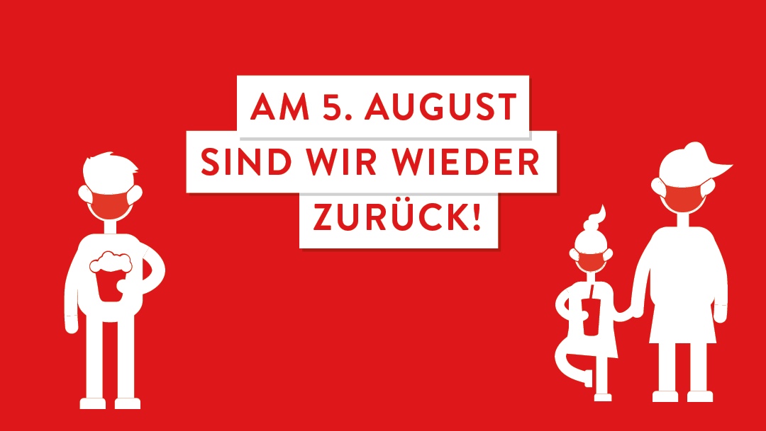 Die SCS KINOWELT öffnet wieder: Am 5. August! Die SCS KINOWELT öffnet wieder: Am 5. August!