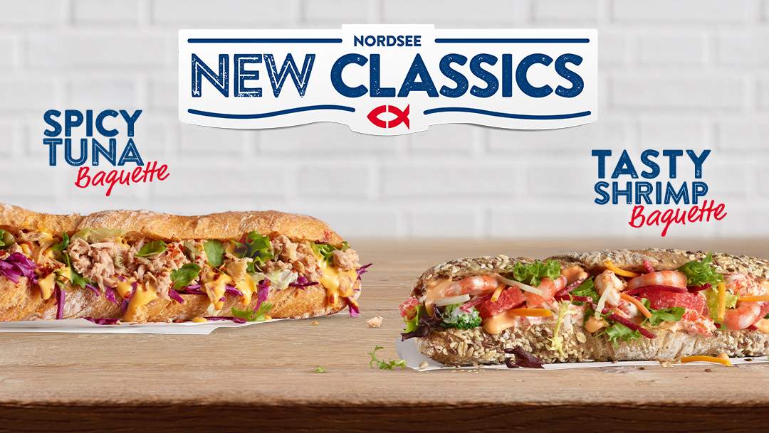NEW CLASSICS jetzt bei NORDSEE! NEW CLASSICS jetzt bei NORDSEE!
