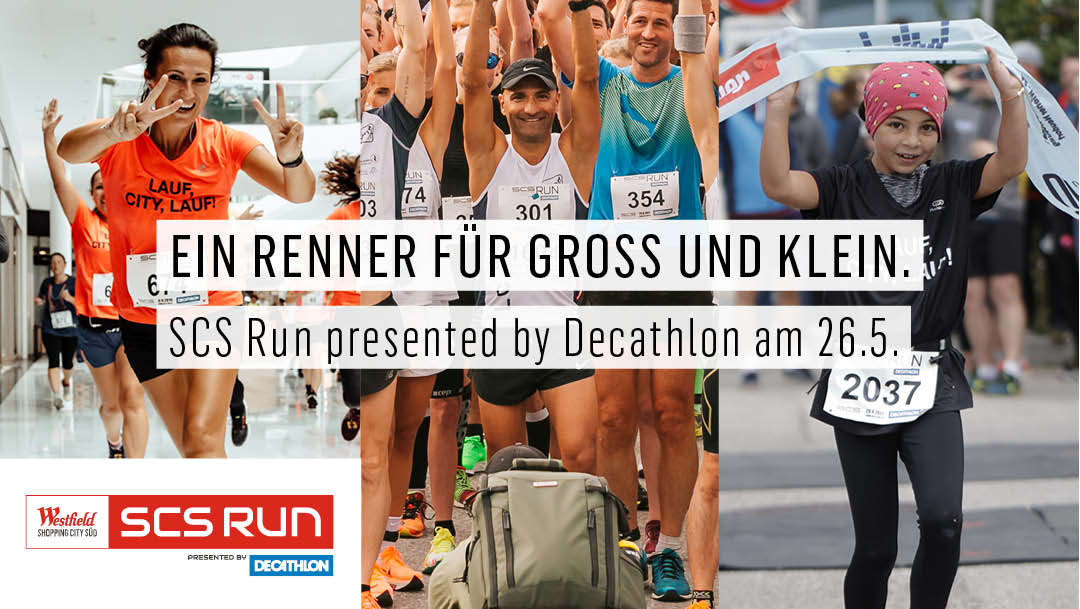 SCS Run presented by Decathlon am 26. Mai SCS Run presented by Decathlon am 26. Mai
