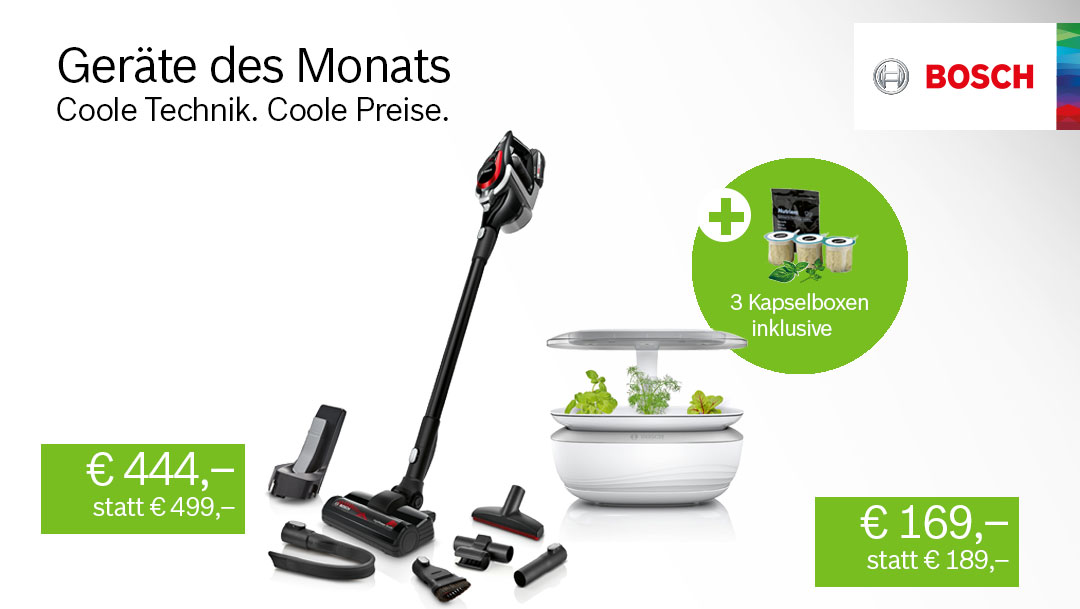 BOSCH: Geräte des Monats BOSCH: Geräte des Monats