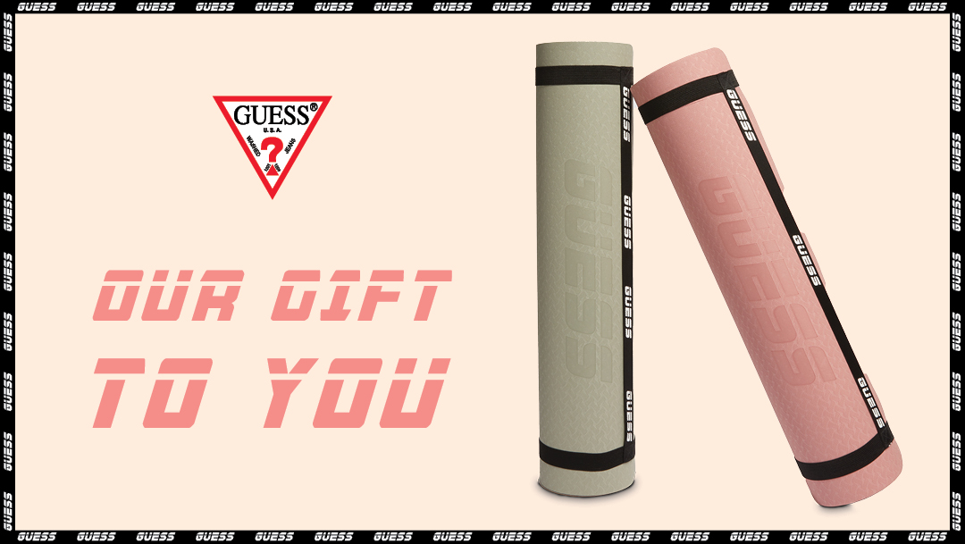 Guess: Yogamatten Promotion Guess: Yogamatten Promotion