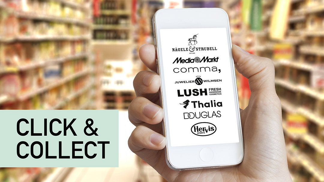 Click & Collect – Online bestellen & direkt im Center abholen Click & Collect – Online bestellen & direkt im Center abholen