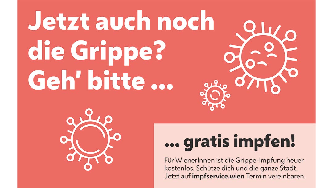Gratis Grippe-Impfung im Impfzentrum Donau Zentrum Gratis Grippe-Impfung im Impfzentrum Donau Zentrum