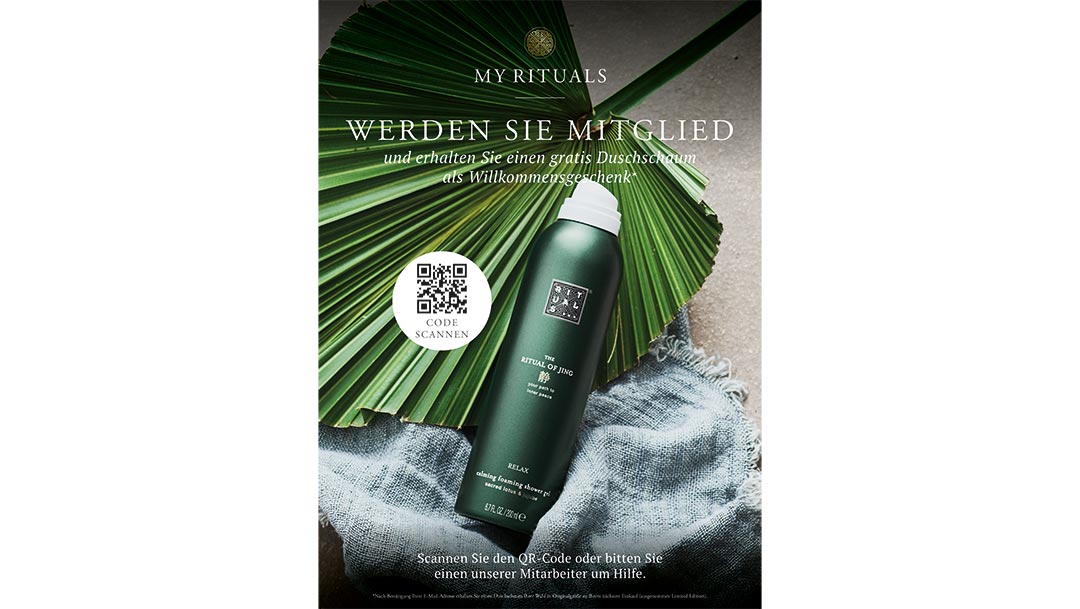 RITUALS: Willkommensgeschenk für My Rituals Mitglieder RITUALS: Willkommensgeschenk für My Rituals Mitglieder
