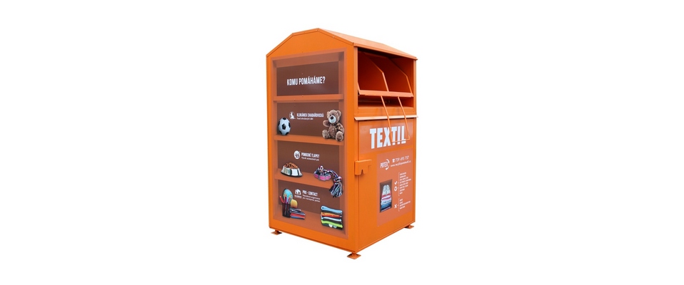 Sběr použitého textilu Sběr použitého textilu