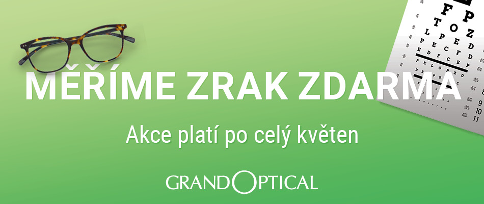 Měření zraku zdarma v GrandOptical! Měření zraku zdarma v GrandOptical!