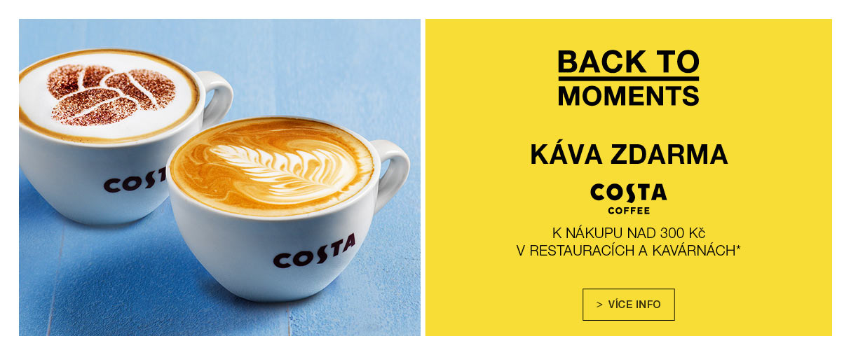 KÁVA ZDARMA K NÁKUPU V RESTAURACÍCH A BARECH CENTRA ČERNÝ MOST! KÁVA ZDARMA K NÁKUPU V RESTAURACÍCH A BARECH CENTRA ČERNÝ MOST!