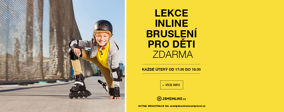 Lekce in-line bruslení pro děti Lekce in-line bruslení pro děti