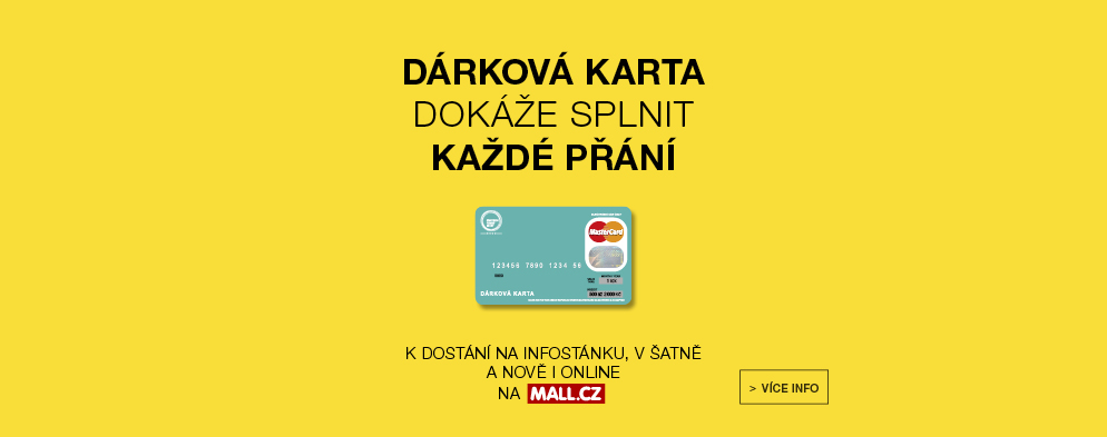 Dokáže splnit každé e-přání: dárkovou kartu do Centra Černý Most letos poprvé pořídíte i on-line! Dokáže splnit každé e-přání: dárkovou kartu do Centra Černý Most letos poprvé pořídíte i on-line!