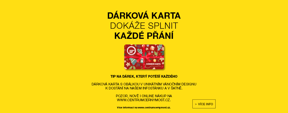 Dárková karta dokáže splnit každé přání Dárková karta dokáže splnit každé přání