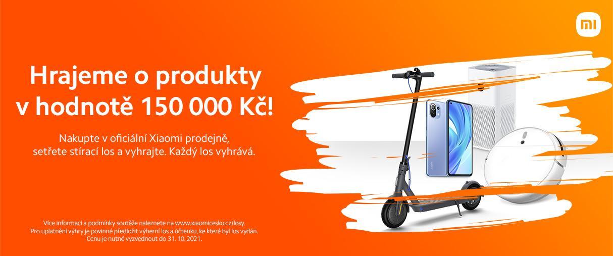 Nakupte v Xiaomi prodejně, setřete stírací los a vyhrajte, každý los je totiž výherní! Nakupte v Xiaomi prodejně, setřete stírací los a vyhrajte, každý los je totiž výherní!