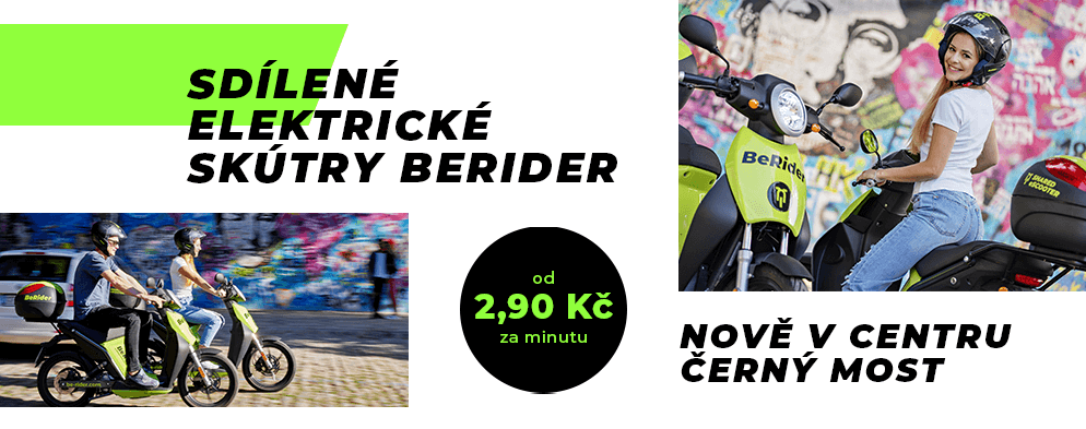 BeRider v Centru Černý Most BeRider v Centru Černý Most