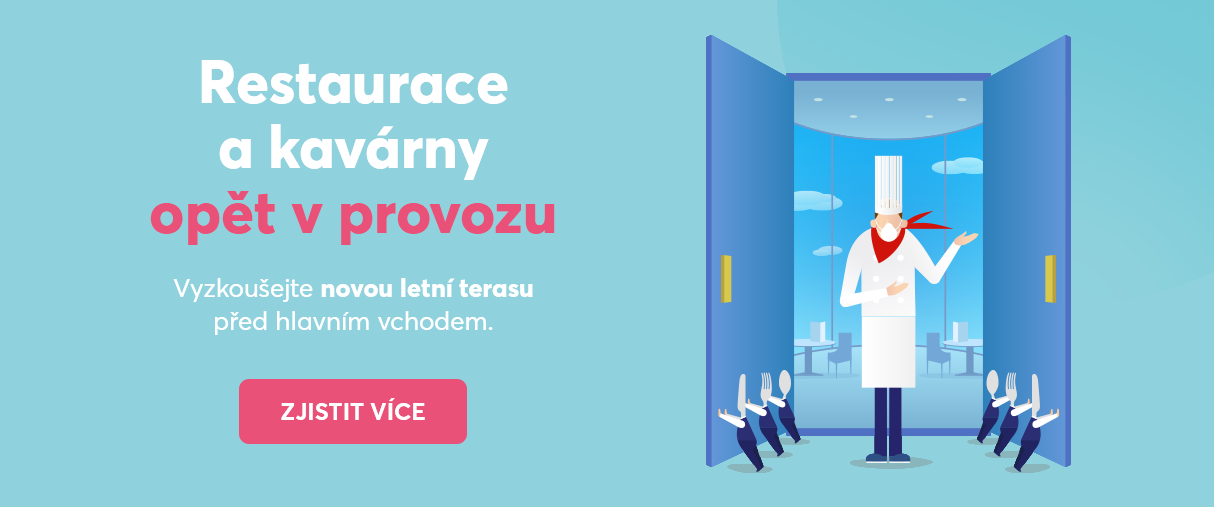 V pondělí 25. května pro vás otevíráme kavárny a restaurace V pondělí 25. května pro vás otevíráme kavárny a restaurace