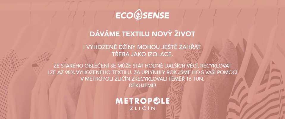 DÁVÁME TEXTILU NOVÝ ŽIVOT DÁVÁME TEXTILU NOVÝ ŽIVOT
