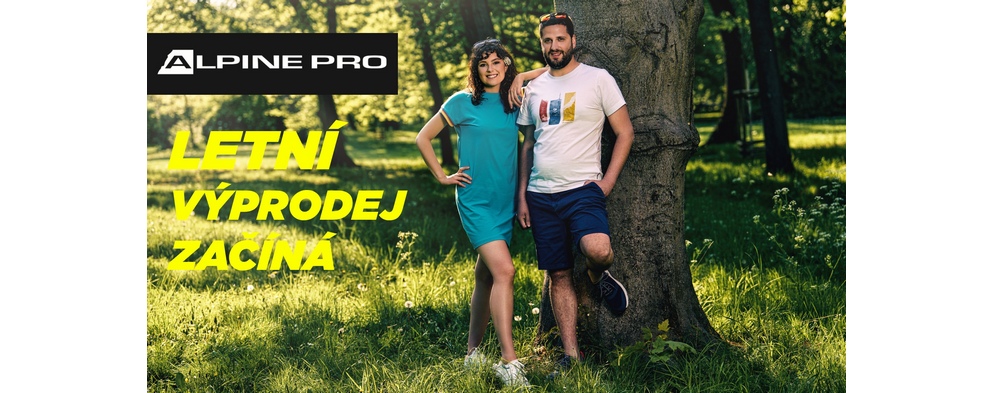 Startuje velký letní výprodej v ALPINE PRO! Startuje velký letní výprodej v ALPINE PRO!