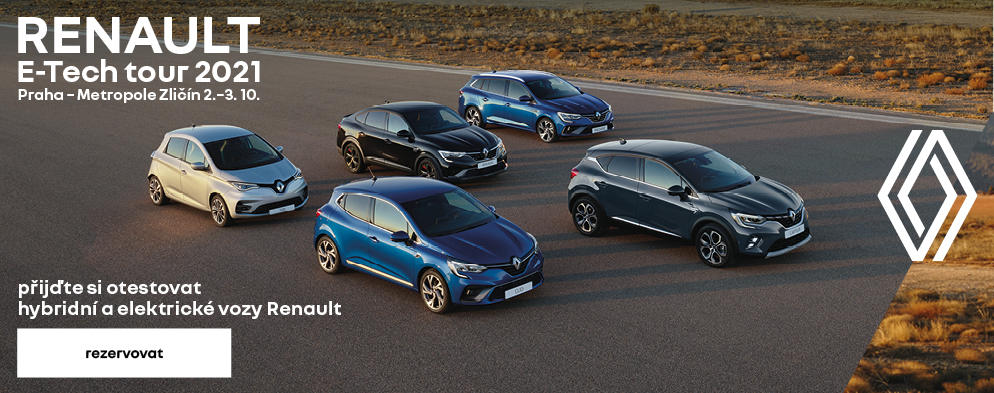 RENAULT E-TECH TOUR 2021 | METROPOLE ZLIČÍN 2.-3. 10. RENAULT E-TECH TOUR 2021 | METROPOLE ZLIČÍN 2.-3. 10.