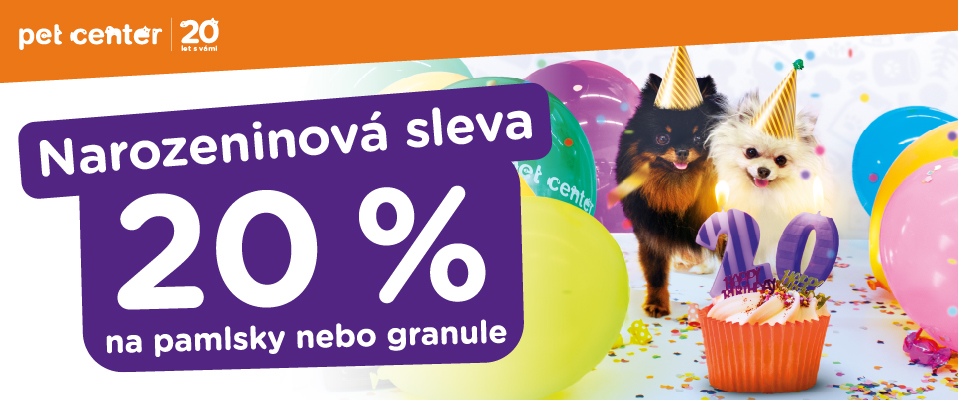 Slavíme 20 let od otevření naší první prodejny! Slavíme 20 let od otevření naší první prodejny!