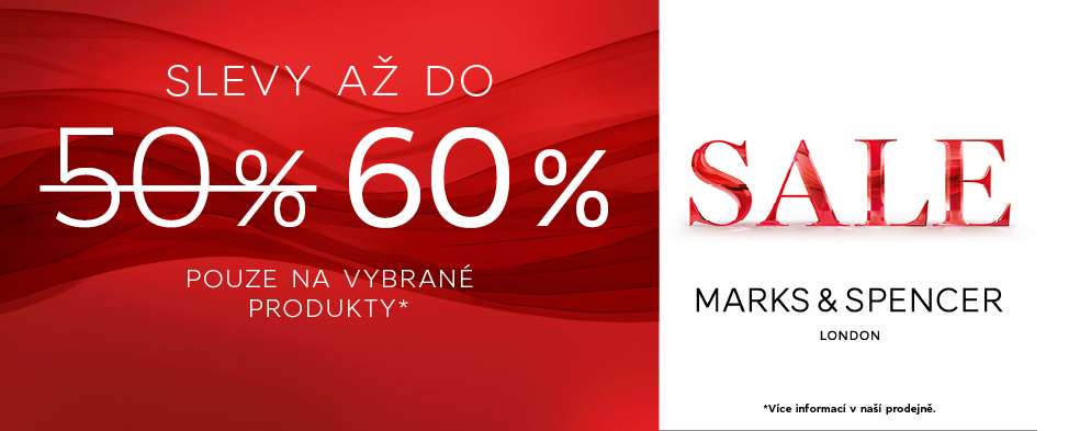 SLEVY AŽ DO 60 %! SLEVY AŽ DO 60 %!