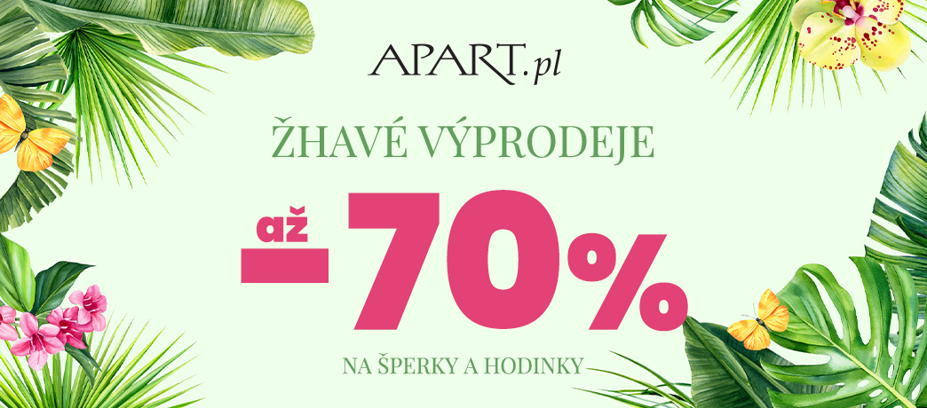 ŽHAVÉ LETNÍ VÝPRODEJE v APARTu ŽHAVÉ LETNÍ VÝPRODEJE v APARTu